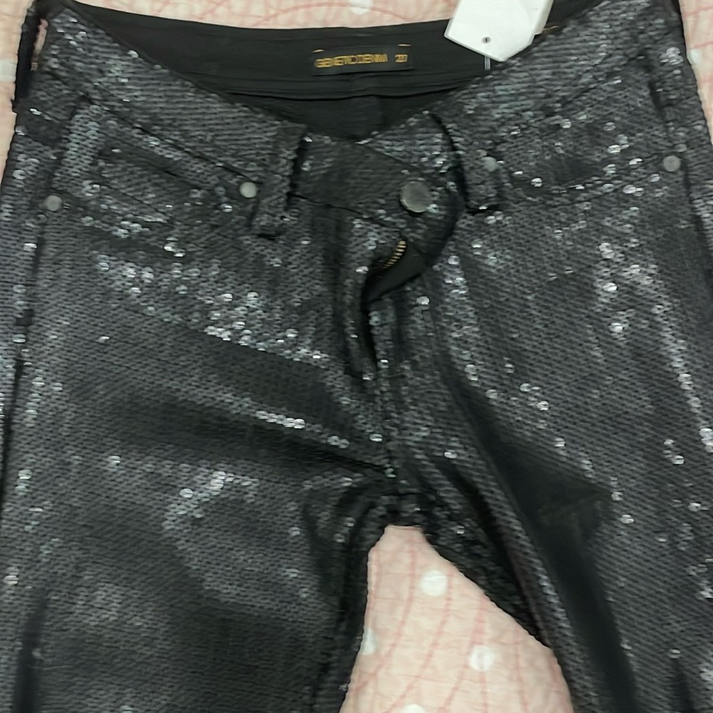 black Pant sequins